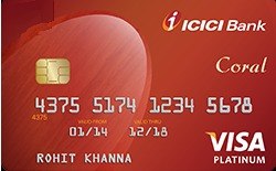 Credit card from ICICI Bank