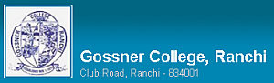 Gossner College Ranchi