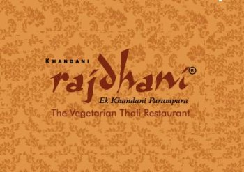 Rajdhani restaurant Saket