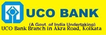 UCO Bank Branch in Akra Road, Kolkata